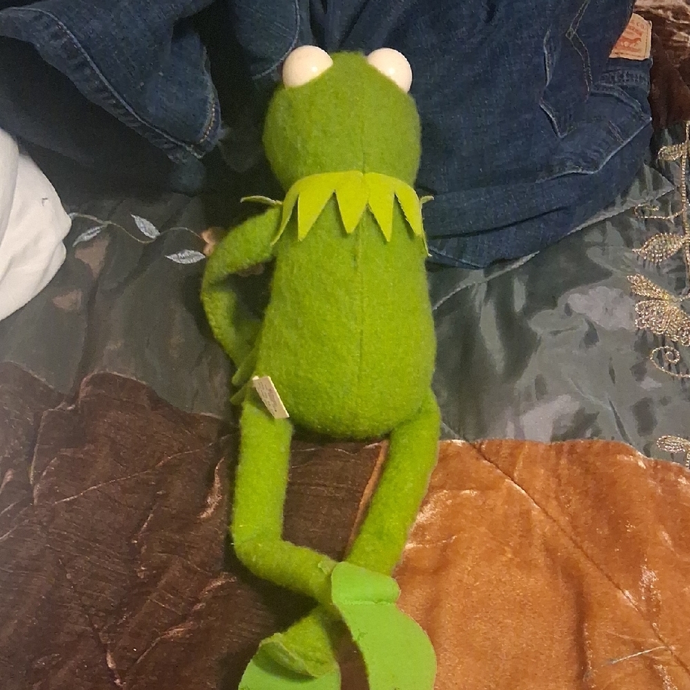 Kermit The Frog Stuffed Animal - Picture 2 of 2